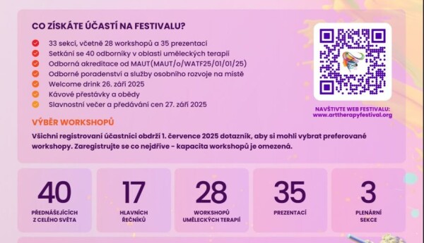 SVĚTOVÝ FESTIVAL UMĚLECKÝCH TERAPIÍ